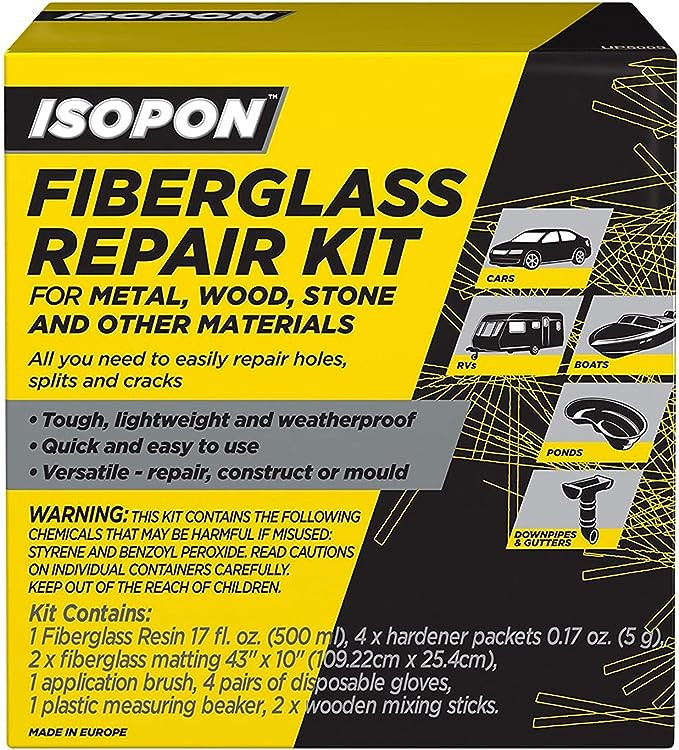 ISOPON Fiber Glass Kit