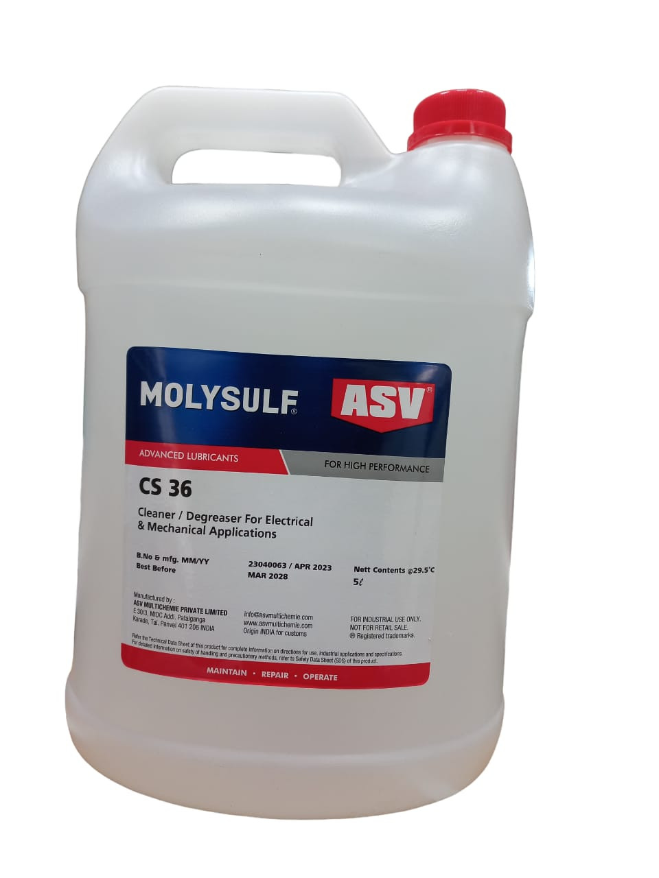 ASV CS 36 CLEANER / DEGREASER