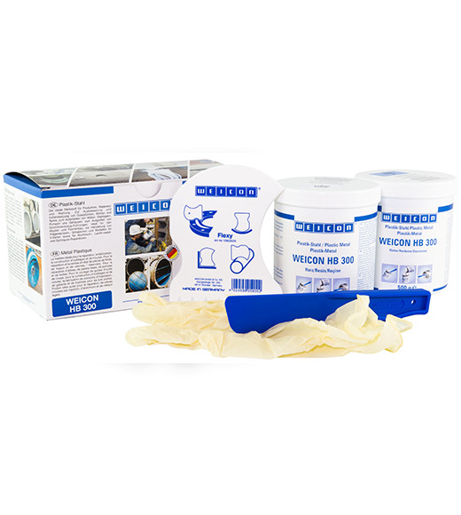 WEICON PLASTIC METAL HB 300 SET
