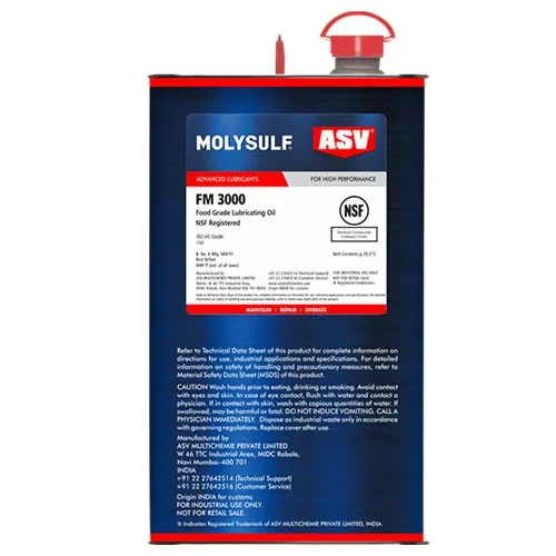 ASV FM 3000/320 Synthetic Oils