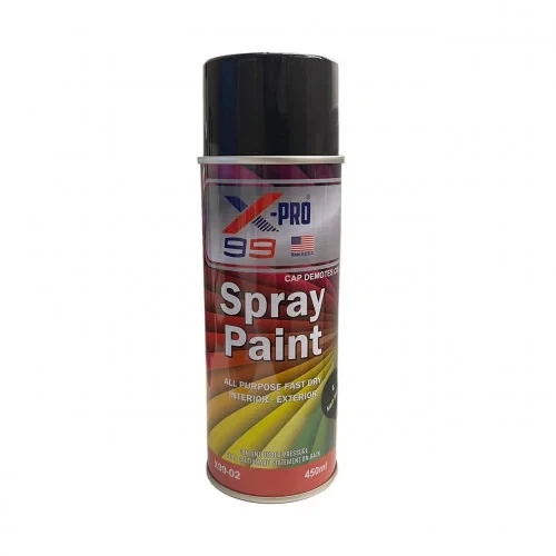 X-pro 99 SPRAY PAINT Gloss Black