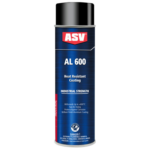 ASV AL 600 Aluminum Coating for Heat Resistance Up To +600°C