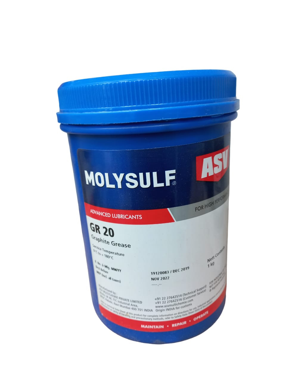 ASV GR20 Graphite Grease