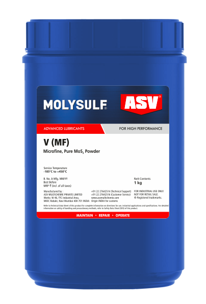 ASV V HIGHLY REFINED & PURE MoS2 POWDER,