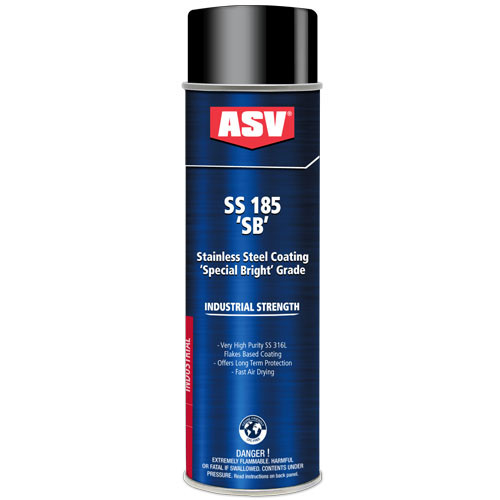ASV SS 185 SB Stainless Steel Coating, Special Bright Grade