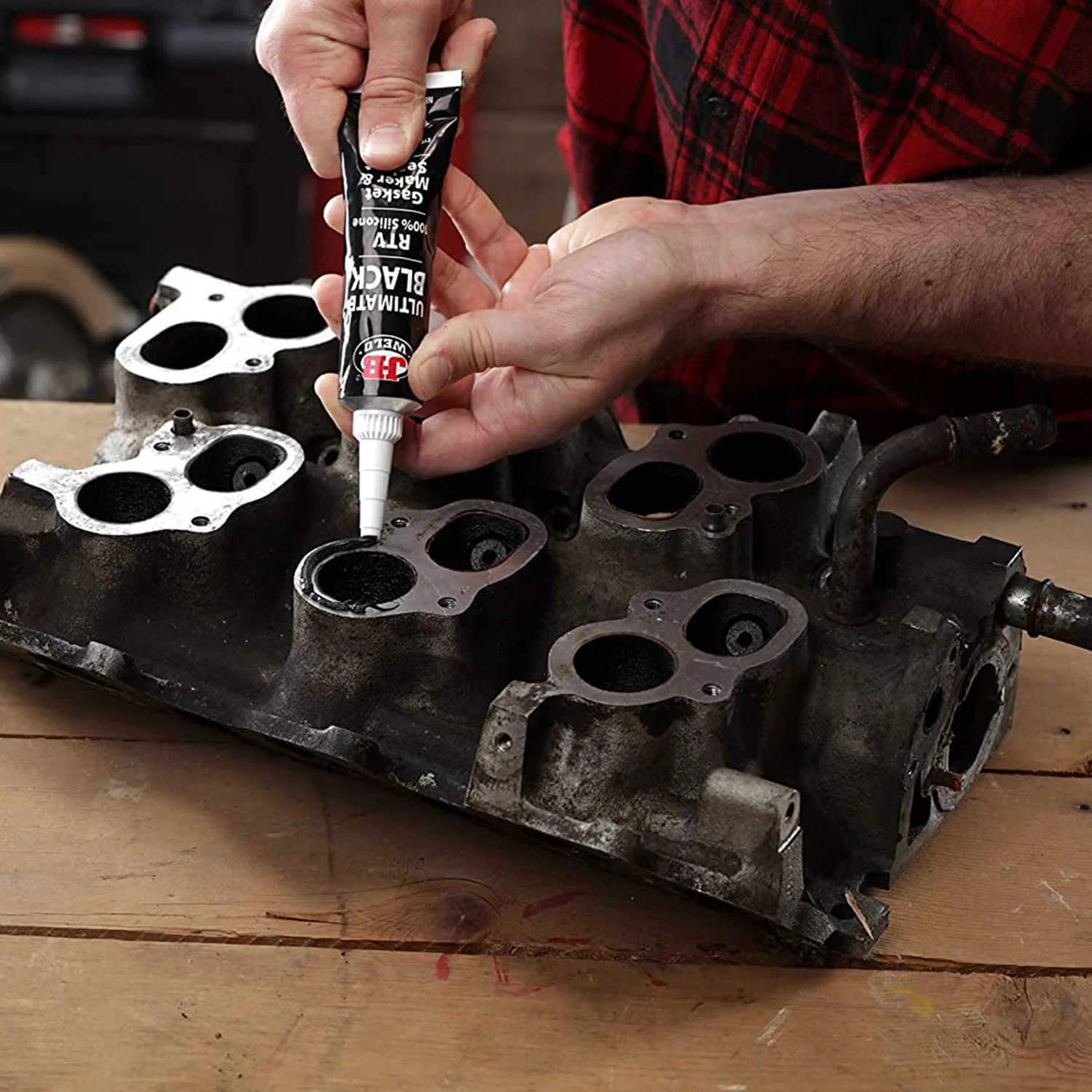 Black Silicone Adhesive Sealant