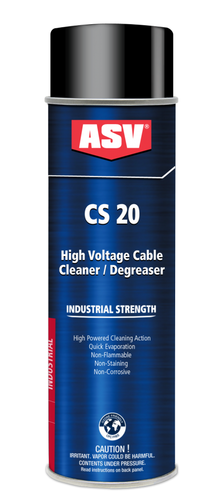 ASV CS 20 High Voltage Cable Cleaner & Degreaser Spray