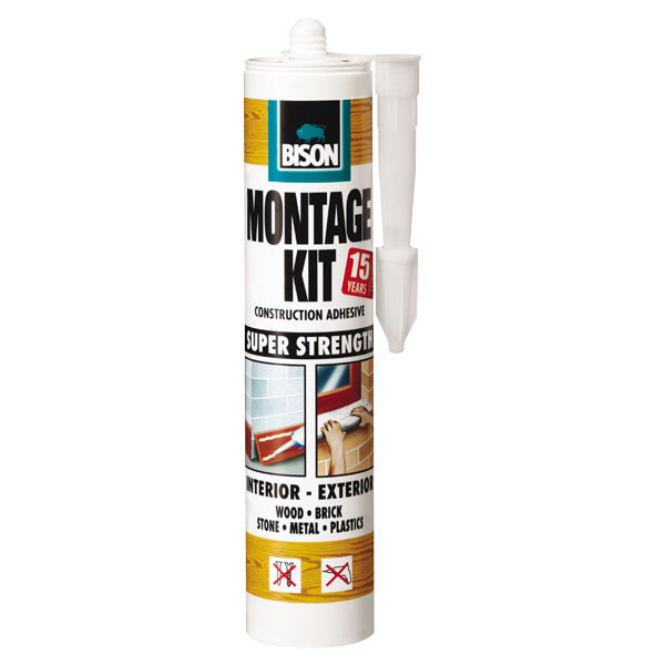 BISON MONTAGE KIT CONSTRUCTION ADHESIVE