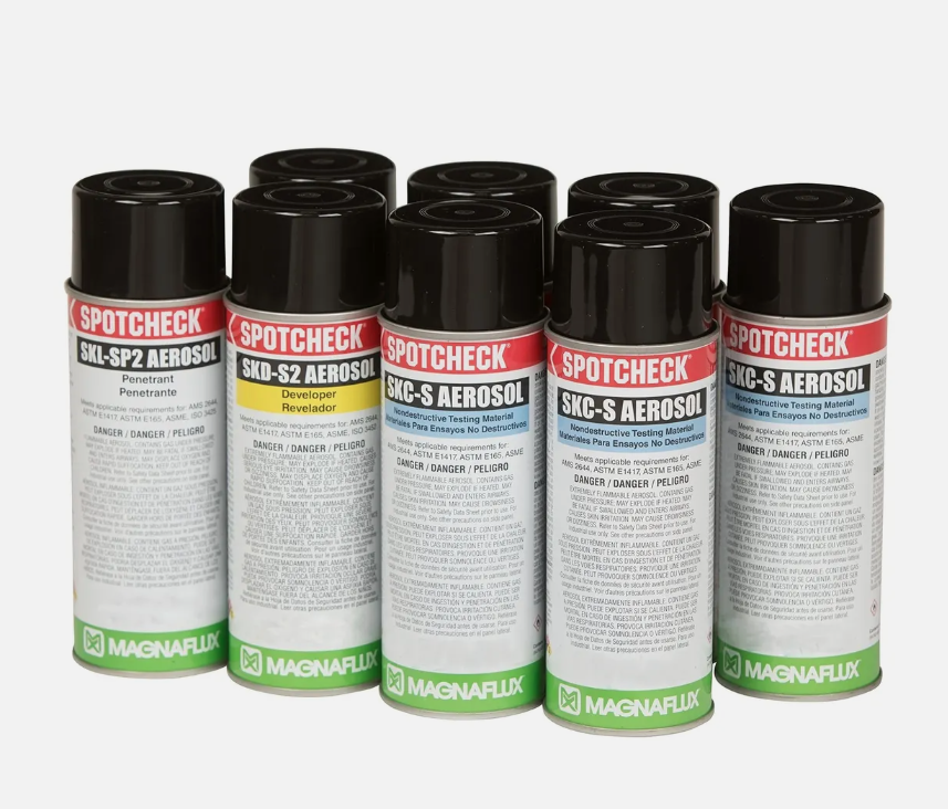 How to use magnaflux spotcheck