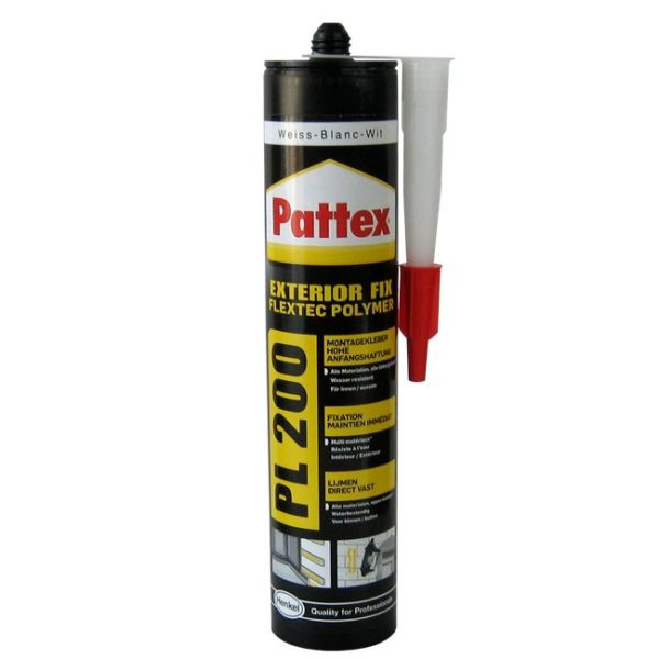 PATTEX PL 200 HIGH INITIAL TACK POLYMER TRANSPERENT
