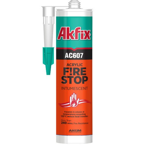 AKFIX AC607 Fire Stop Acrylic Sealant